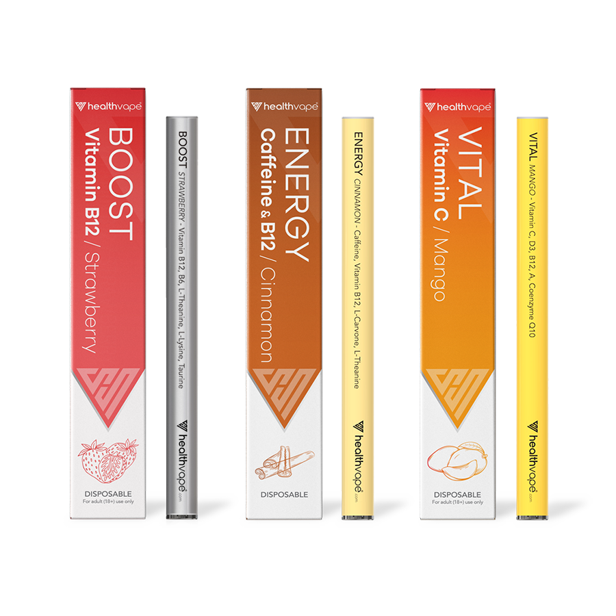 Energy 3-Pack - Strawberry / Mango / Cinnamon