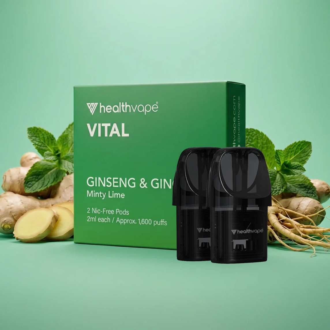 VITAL - Ginseng & Ginger / Minty Lime Pods